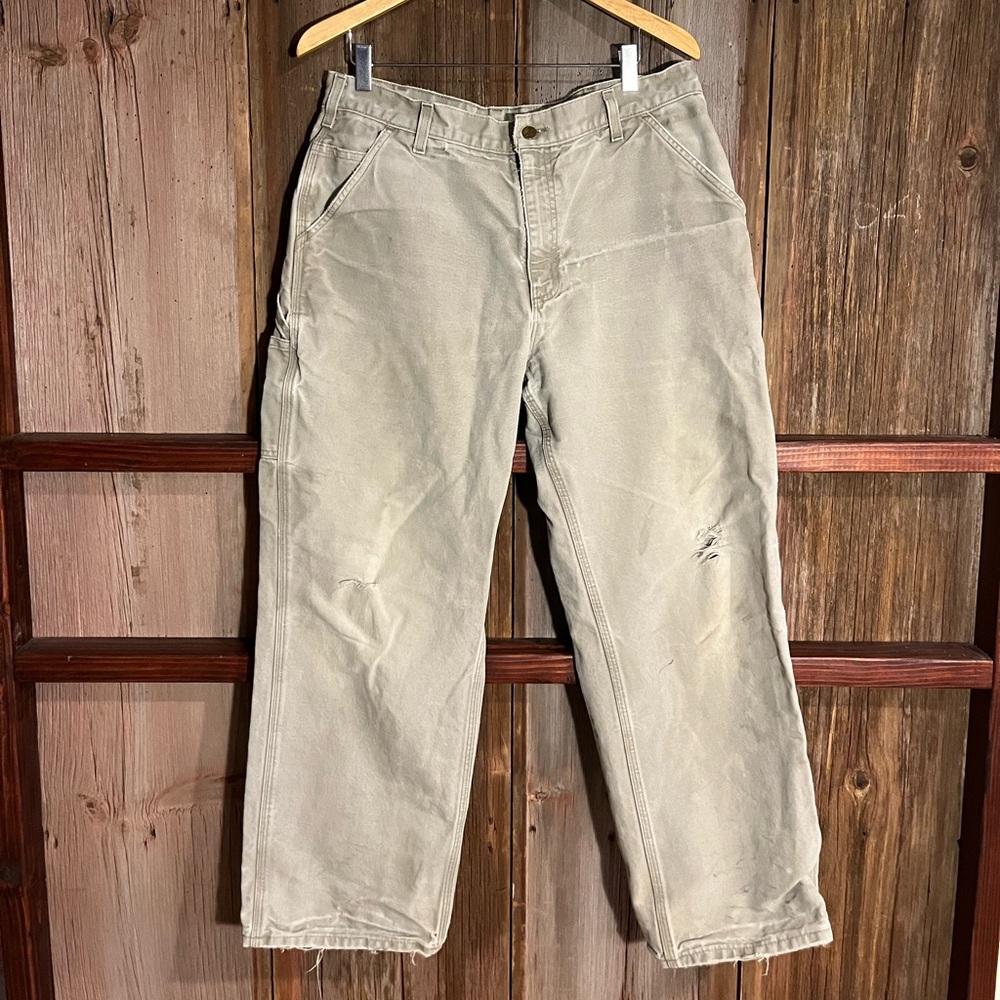 Vintage Carhartt Carpenter Pants 34x29